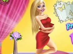 Barbie Games, Pregnant Barbie Spa Day, Games-kids.com