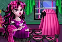 Monster High Games, Pregnant Draculaura Maternity Deco, Games-kids.com