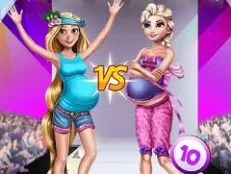 Princess Games, Pregnant Fashion Night, Games-kids.com