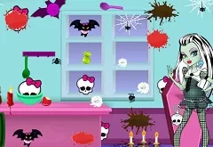 Monster High Games, Pregnant Frankie Stein Room Clean, Games-kids.com