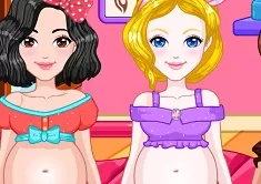 Girl Games, Pregnant Henna Tattoo Belly, Games-kids.com