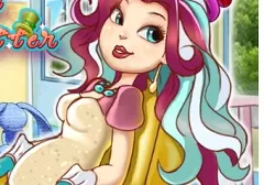 Ever After High Games, Pregnant Princess Madeline Hatter, Games-kids.com