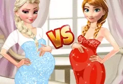 Frozen  Games, Pregnant Princesses Fashion Dressing Room, Games-kids.com