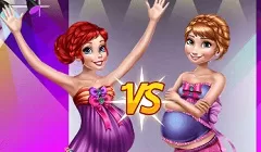 Princess Games, Pregnant Princesses on the Catwalk, Games-kids.com