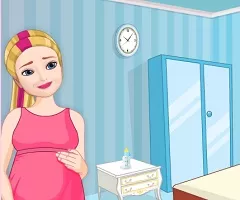 Barbie Games, Pregnant Sparkle Room Decor, Games-kids.com