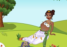 Pregnant Tiana Accident Care - Princess And The Frog Games