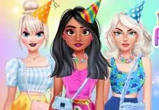 Princess Games, Pretty Pastel Party Makeover, Games-kids.com