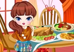 Dress Up Games, Pretty Thanksgiving, Games-kids.com