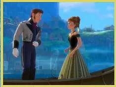 Frozen  Games, Prince Hans and Princess Anna Puzzle, Games-kids.com