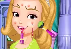 Sofia the First Games, Princess Amber Royal Makeover, Games-kids.com