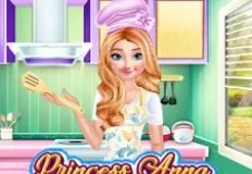 Frozen  Games, Princess Anna Cooking Cake, Games-kids.com