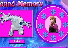 Frozen  Games, Princess Anna Sound Memory, Games-kids.com