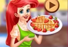 Little Mermaid Games, Princess Ariel Breakfast Cooking 2, Games-kids.com