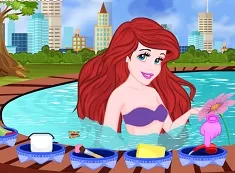 Little Mermaid Games, Princess Ariel Fairy Spa Makeover, Games-kids.com