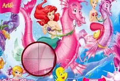 Little Mermaid Games, Princess Ariel Hidden Letters, Games-kids.com