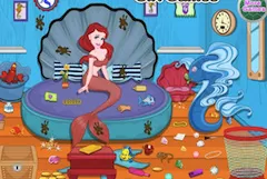 Little Mermaid Games, Princess Ariel Room Cleaning, Games-kids.com