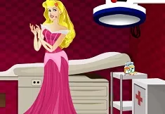 Sleeping Beauty Games, Princess Aurora at the Doctor, Games-kids.com