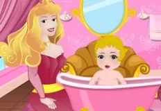 Sleeping Beauty Games, Princess Aurora Baby Care, Games-kids.com