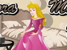 Sleeping Beauty Games, Princess Aurora Modern Room Decoration, Games-kids.com