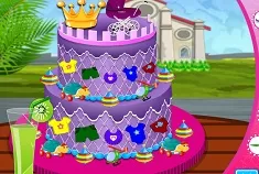 Princess Games, Princess Baby Shower Cake, Games-kids.com