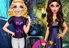 Princess Games, Princess Bad Girls Makeover, Games-kids.com