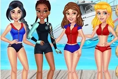 Princess Games, Princess Baywatch Dress Up, Games-kids.com