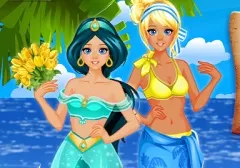 Princess Games, Princess Beach Fashion, Games-kids.com