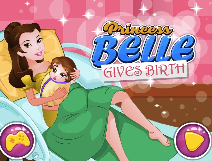 PRINCESS BELLE GIVES BIRTH - BEAUTY AND THE BEAST GAMES