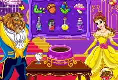 Beauty and The Beast Games, Princess Belle Magic Potion, Games-kids.com