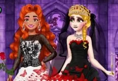 Princess Games, Princess Black Wedding Dresses, Games-kids.com