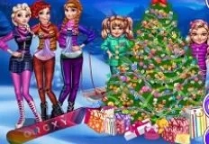 Princess Games, Princess Christmas Night, Games-kids.com