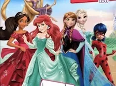 Princess Games, Princess Coloring Book 2, Games-kids.com