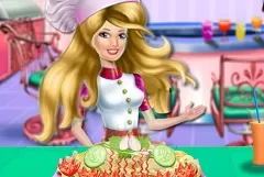 Cooking Games, Princess Cooking Chicken Pasta, Games-kids.com