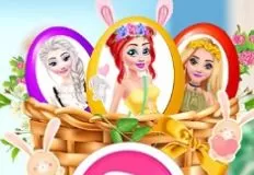 Princess Games, Princess Easter Bunny Party, Games-kids.com