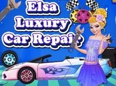 Frozen  Games, Princess Elsa Luxury Car Repair, Games-kids.com