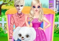 Frozen  Games, Princess Elsa New Poodle Friend, Games-kids.com