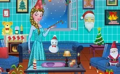 Frozen  Games, Princess Elsa Xmas Room Decor, Games-kids.com