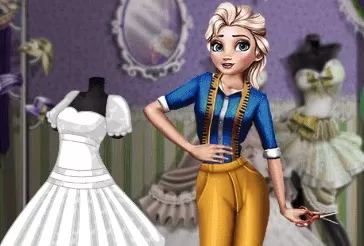 Frozen  Games, Princess Fashion Tailor, Games-kids.com