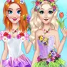 Princess Games, Princess Flower Fashion Look, Games-kids.com