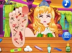 Princess Games, Princess Foot Caring, Games-kids.com