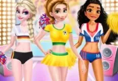 Princess Games, Princess Football Girl, Games-kids.com