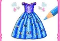 Princess Games, Princess Glitter Coloring, Games-kids.com