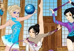 Princess Games, Princess Gymnastics, Games-kids.com