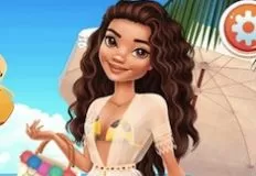 Moana Games, Princess Holiday, Games-kids.com