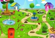 Princess Games, Princess Home Garden Cleaning, Games-kids.com