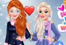 Frozen  Games, Princess Influencer Winter Wonderland, Games-kids.com