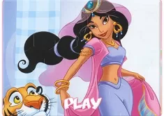 Aladdin Games, Princess Jasmine Hexa Puzzle, Games-kids.com