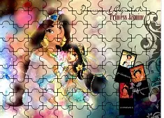 Aladdin Games, Princess Jasmine Puzzle, Games-kids.com