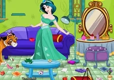 Aladdin Games, Princess Jasmine Room Cleaning, Games-kids.com