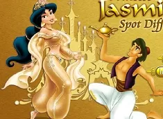 Aladdin Games, Princess Jasmine Spot Difference, Games-kids.com